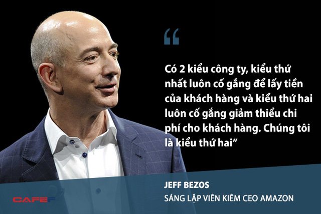 Những câu nói nổi tiếng làm nên thương hiệu "ông chủ Amazon" của Jeff Bezos