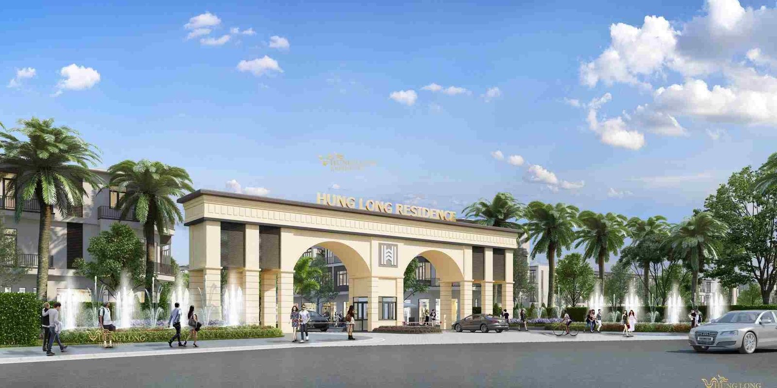 Giới thiệu dự án khu đô thị Hưng Long Residence Đức Hoà - Long An | Thuận  Hùng Group